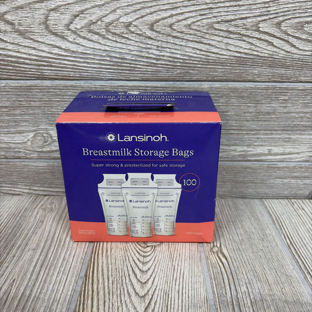 NEW 100 Pk Breastmilk Storage Bags