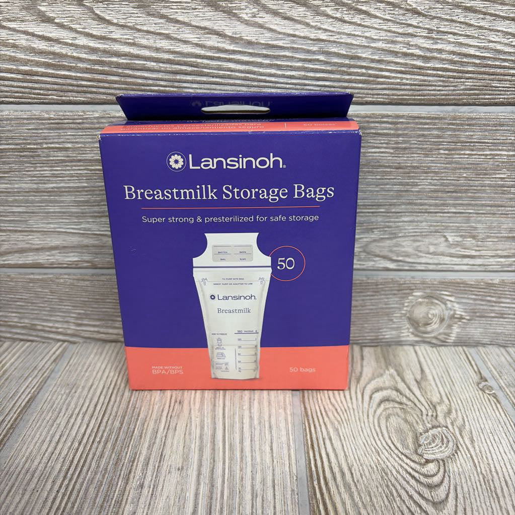 NEW 50 Pk Breastmilk Storage Bags
