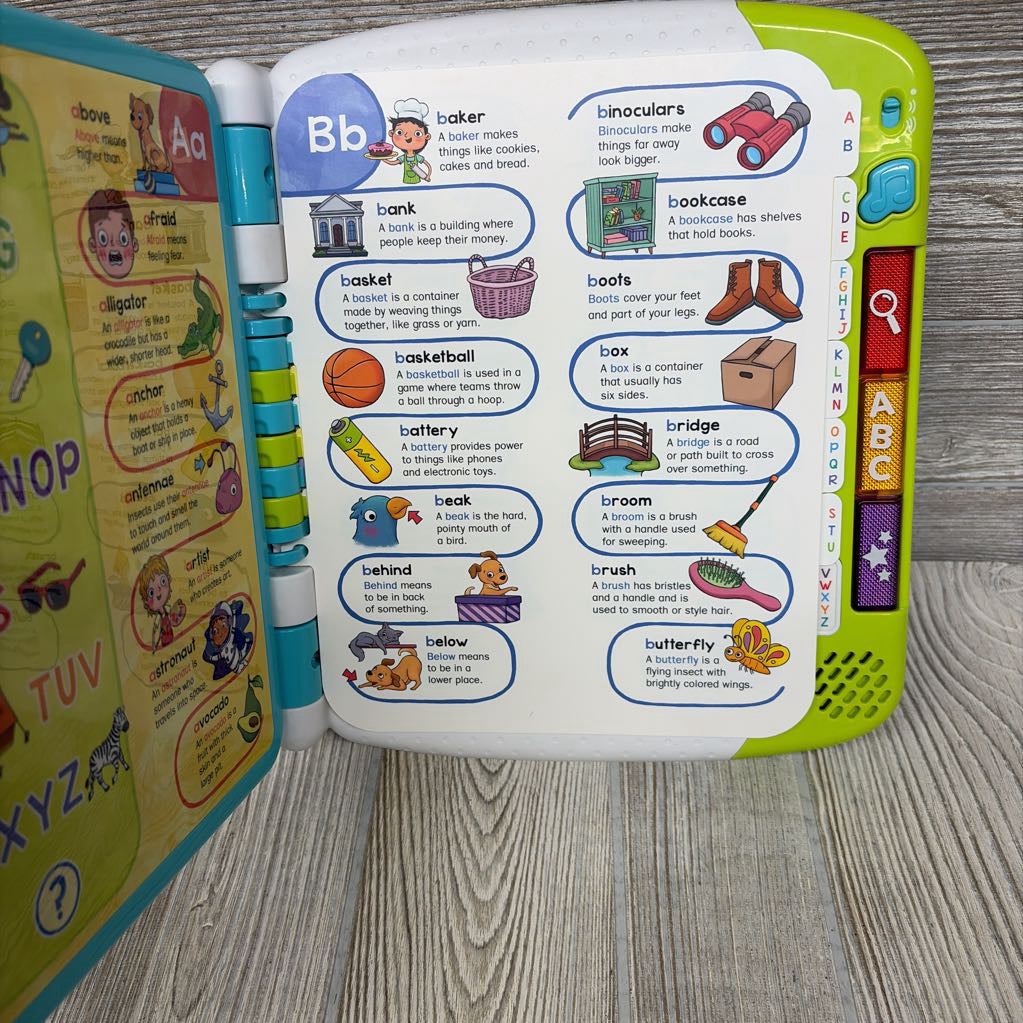 A-Z Learn With Me Dictionary Book