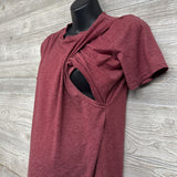 Nursing Shirt Side Buttons Medium