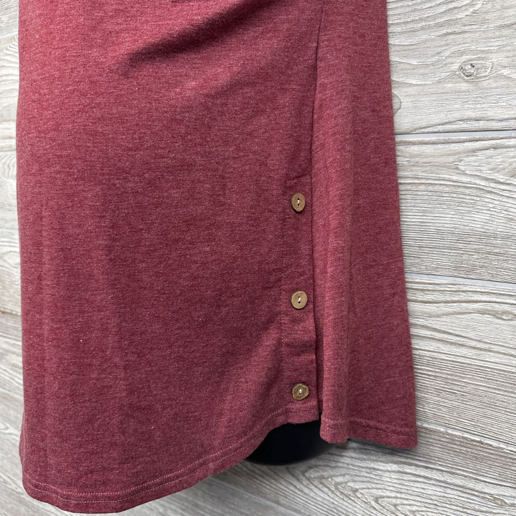 Nursing Shirt Side Buttons Medium
