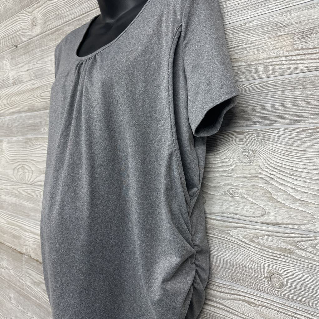 Split Side Nursing Shirt XL