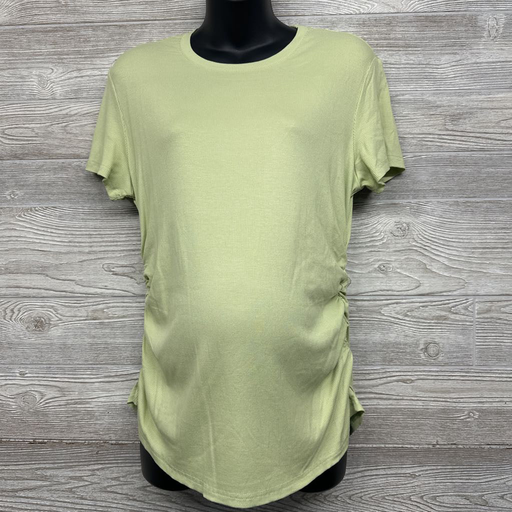 NEW Ribbed Ruched Shirt XL
