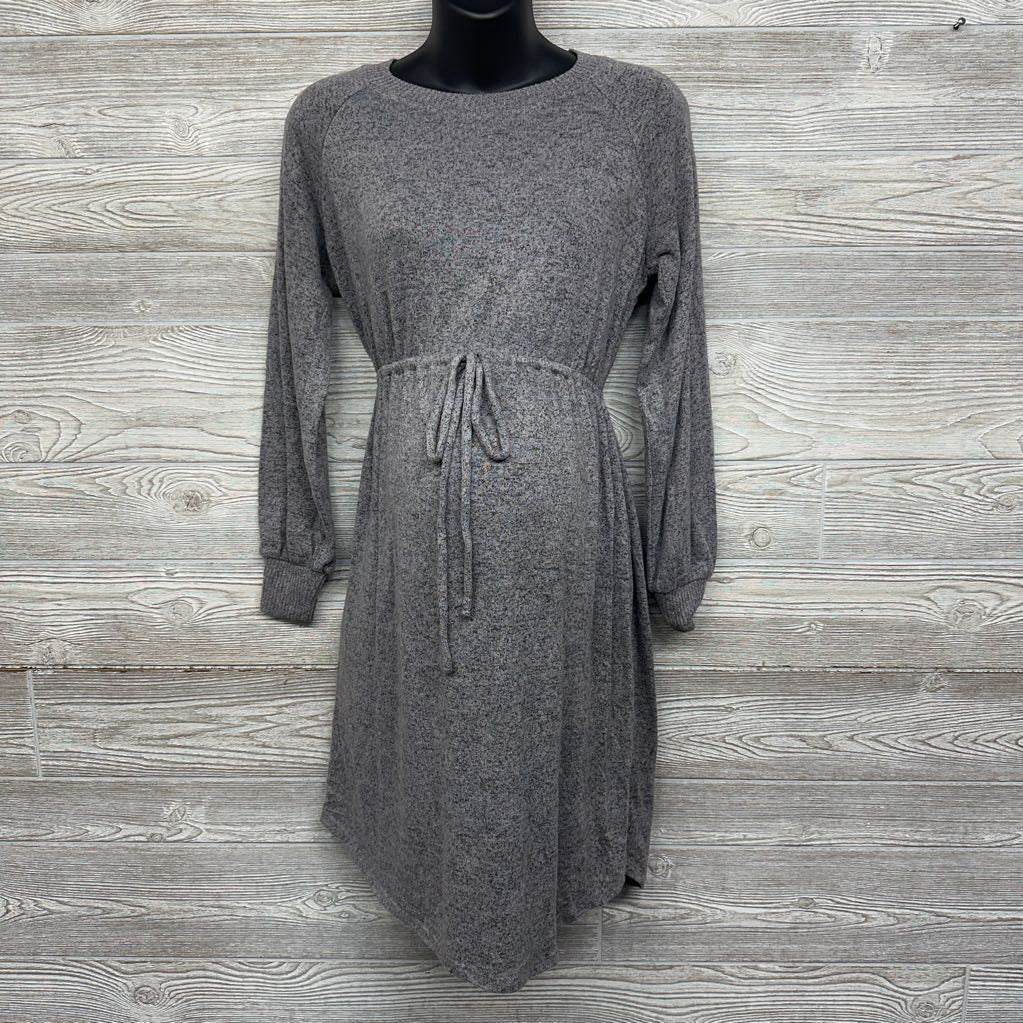 Sweater Midi Mock Neck Dress Small