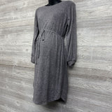 Sweater Midi Mock Neck Dress Small