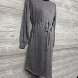 Sweater Midi Mock Neck Dress Small