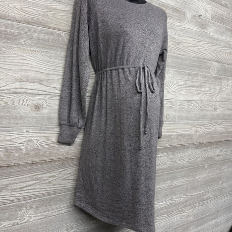 Sweater Midi Mock Neck Dress Small