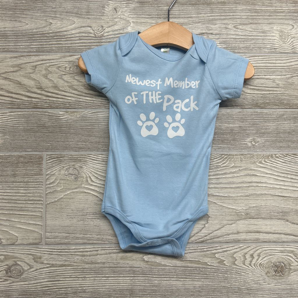 Bodysuit Newest Member Of The Pack 6M