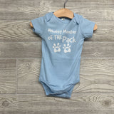 Bodysuit Newest Member Of The Pack 6M
