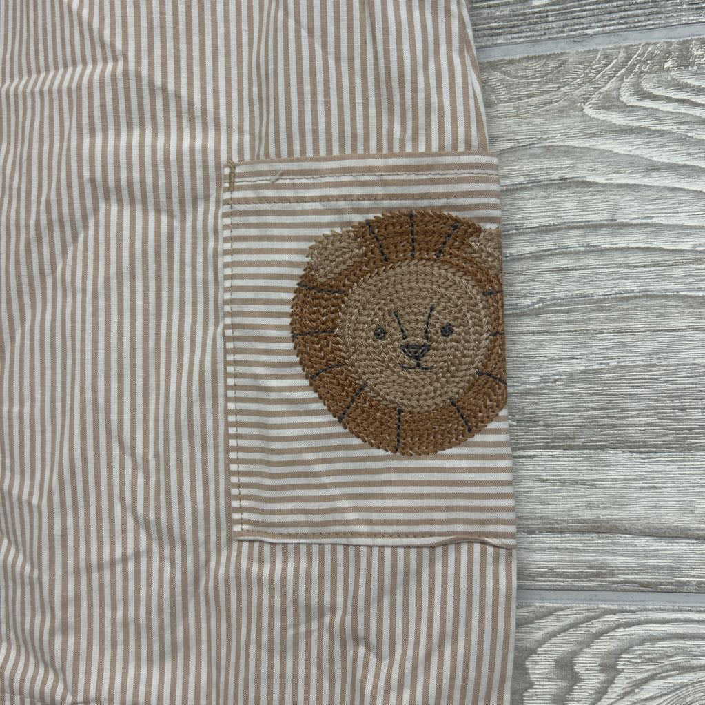 NEW Tank Shorty Romper Stripes Lion 9M