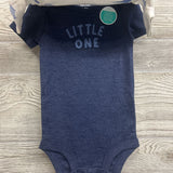 NEW 2 Pk Bodysuits Sharks Little One 6-9M