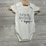 Bodysuit And So It Begins 0-3M