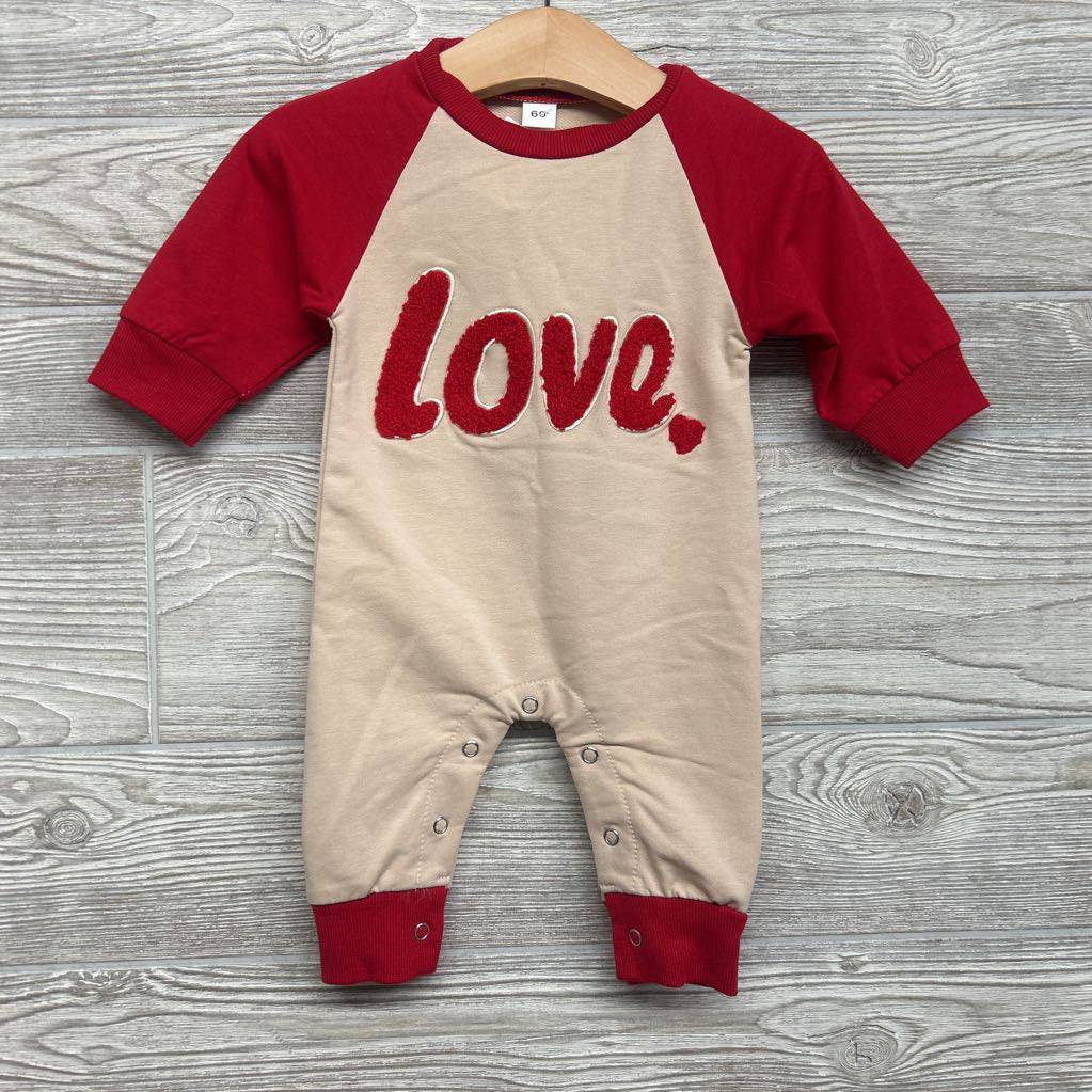 Nw/oT LS Outfit Love 0-3M