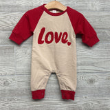 Nw/oT LS Outfit Love 0-3M