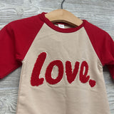Nw/oT LS Outfit Love 0-3M