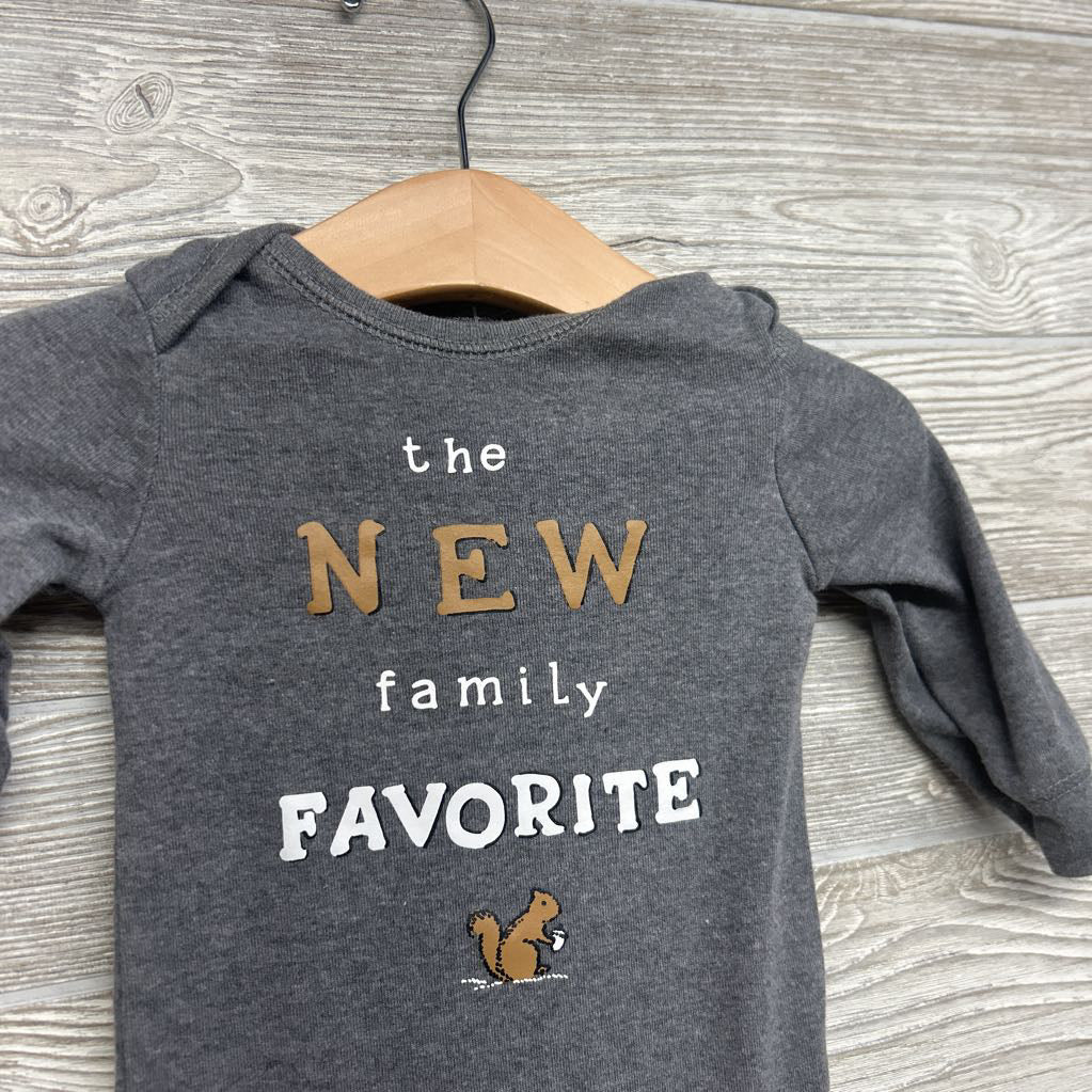LS Shirt The New Family Favorite 6M