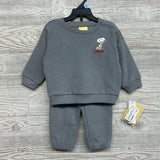 NEW LS Ribbed Crewneck & Joggers 3-6M