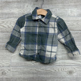 LS Plaid Button Up Shirt 18M