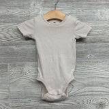 Organic Ribbed Bodysuit 6M