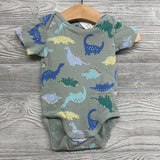 Organic Bodysuit Dinosaurs 6M