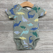 Organic Bodysuit Dinosaurs 6M