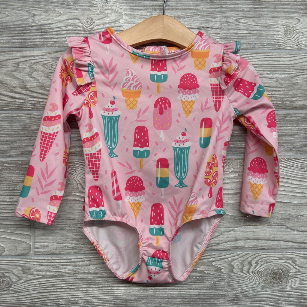LS Swimsuit Popsicles 12-18M