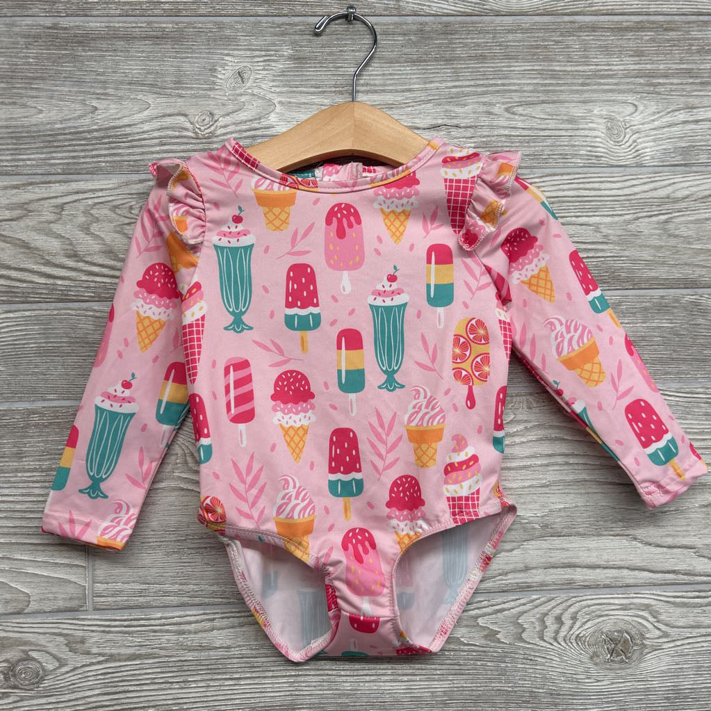 LS Swimsuit Popsicles 12-18M