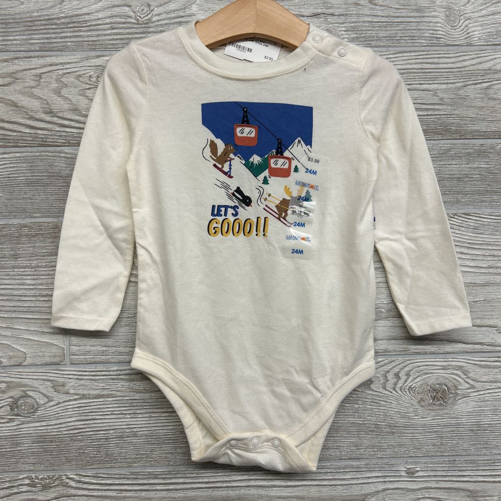NEW LS Shirt Let's Gooo!! 24M