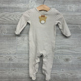 Organic Ribbed Outfit Giraffe 6-9M