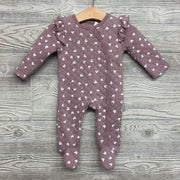 Quilted Snap Outfit Hearts 3-6M