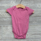 NEW 5 Pk Ribbed Bodysuits Solids, Strawberries 3-6M