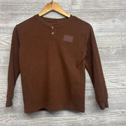 Waffle Knit Henley Shirt 10