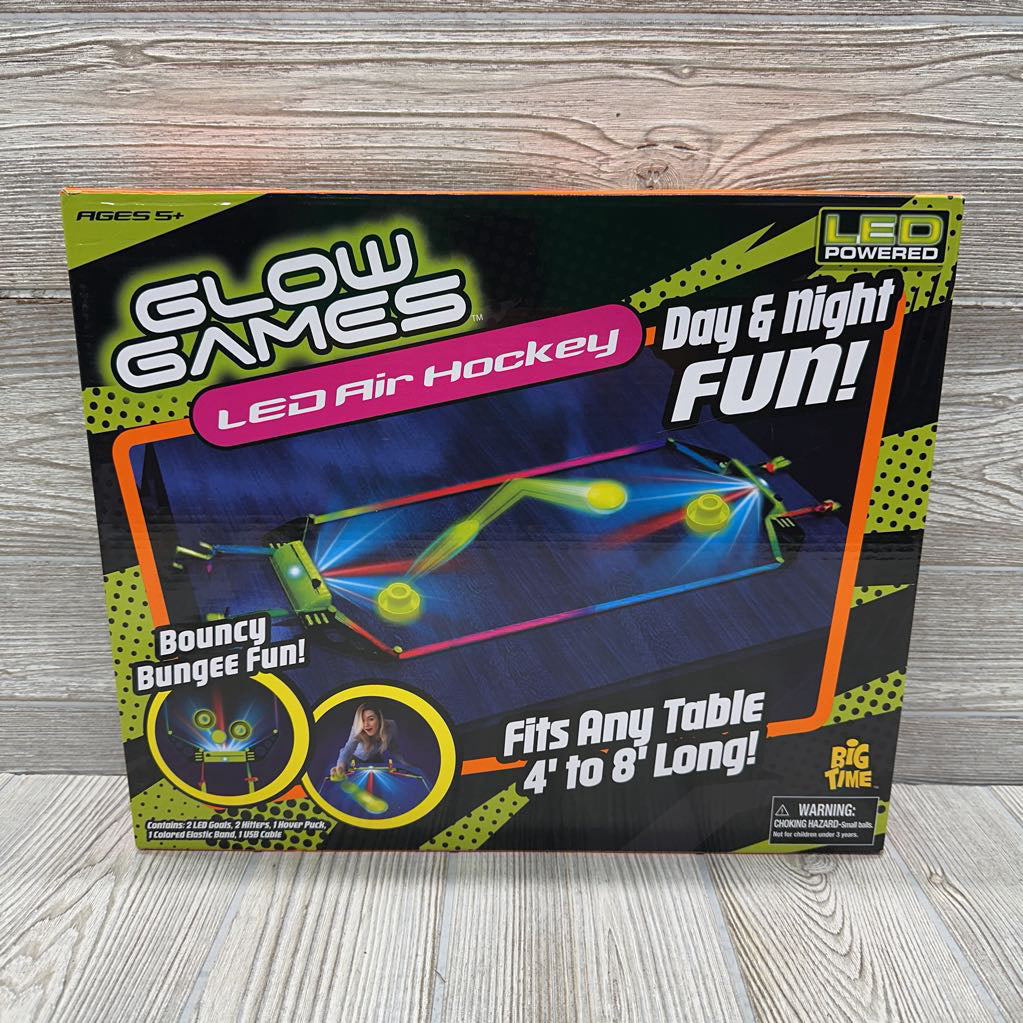Glow Games LED Air Hockey