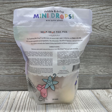 NEW Soothing Mini Drops Bath Bombs