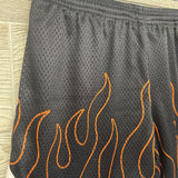 Mesh Shorts Flames 13