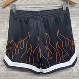 Mesh Shorts Flames 13
