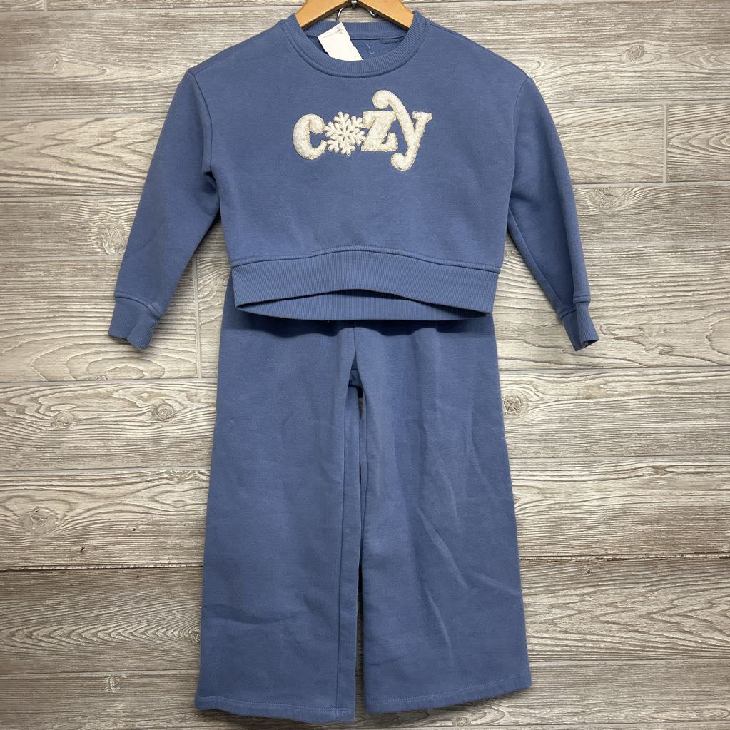 Crewneck Cozy & Wide Leg Sweatpants 6