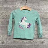 2 Pc LS PJs Little Dreamer Unicorns 2T