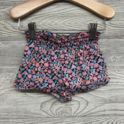 Smocked Shorts Flowers 3T