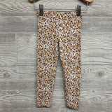 LS Eyelet Shirt Ruffles & Leggings Flowers 3T