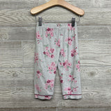 2 Pc LS Button Up Cozy PJs Flowers 2T