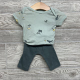 Bodysuit Turtles, LS Jacket Stripes & Pants 3M