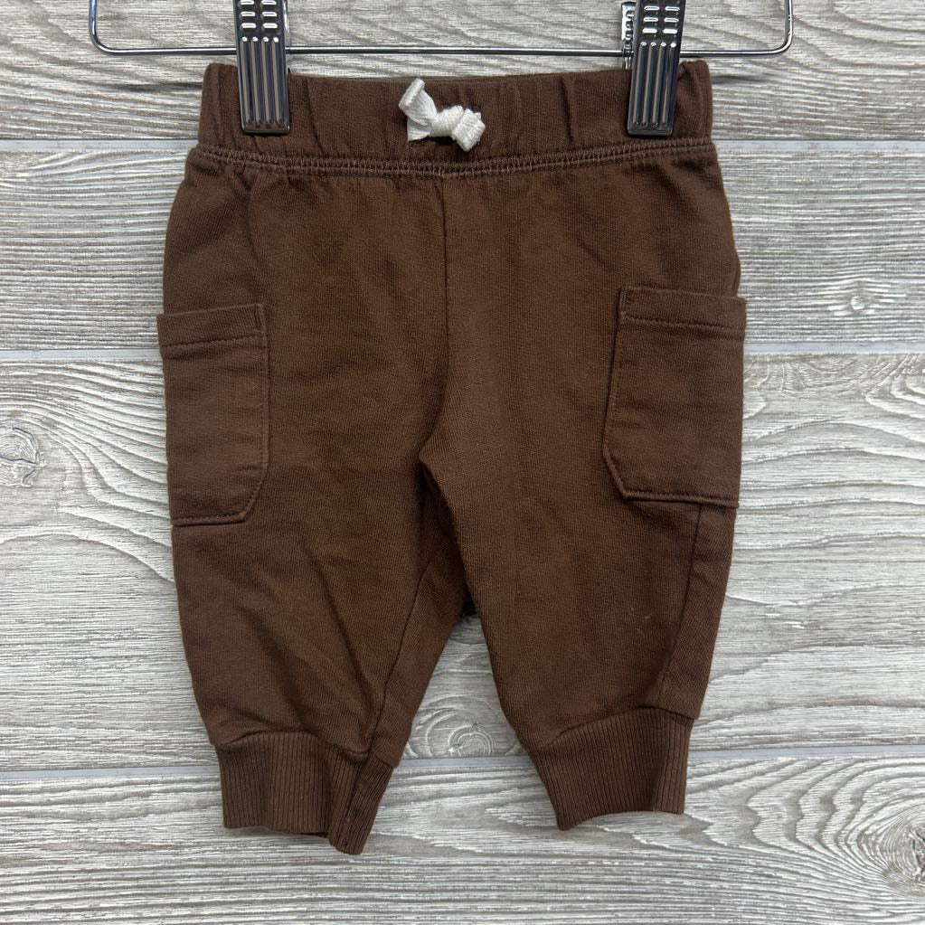 Henley Bodysuit Dinosaurs Palm Trees & French Terry Cargo Joggers 3M