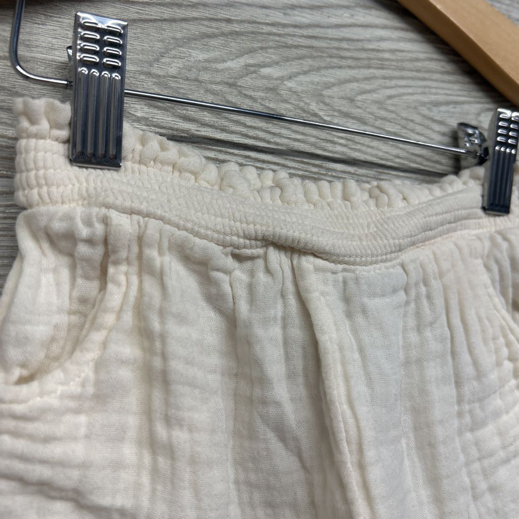 Smocked Muslin Shorts 3T