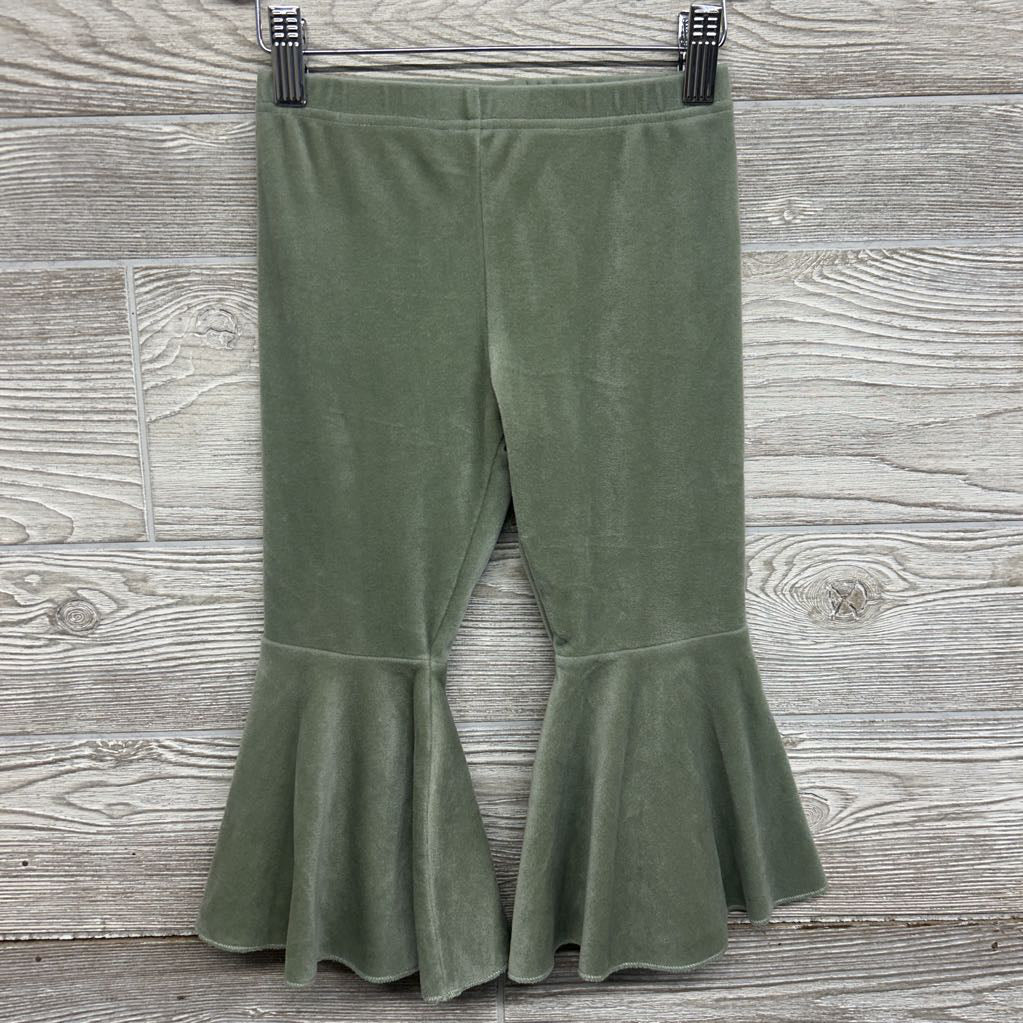Velour Bell Bottom Pants 3T