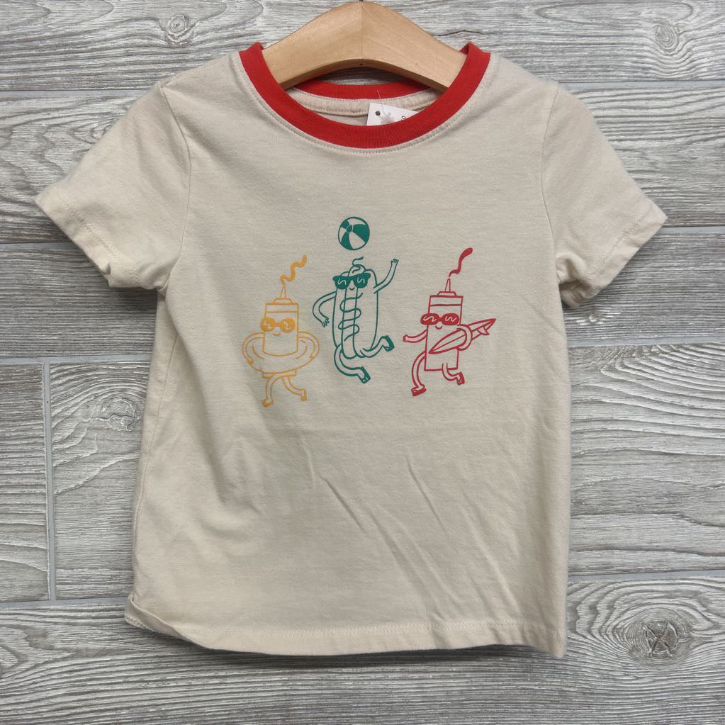 Shirt Ketchup Mustard Hotdog 3T