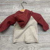 LS Textured Henley Shirt W/ Hood 3M