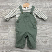 Overalls Bear Pocket & LS Shirt Stripes 3M