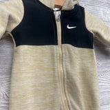 LS Fleece Coverall W/ Hood 3/6M *