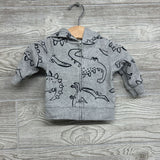 Full Zip Hoodie Dinosaurs 3M